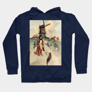 Puss in Boots - Warwick Goble vintage fairytale aesthetic Hoodie